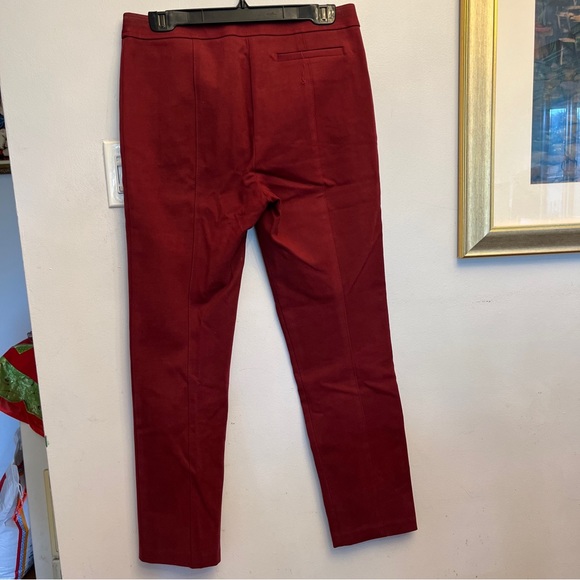 Tory Burch red burgundy Ankle pants - Picture 7 of 7